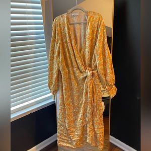 Never Fully dressed wrap dress